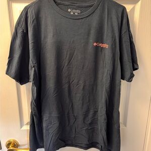 Columbia Pink and Blue Short Sleeve Tee